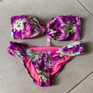 Victoria’s Secret Tropical Floral Bikini Set